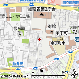 東京都新宿区若松町18周辺の地図
