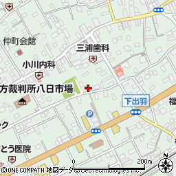千葉県匝瑳市八日市場イ2817周辺の地図