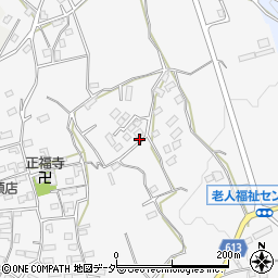 山梨県韮崎市大草町若尾周辺の地図