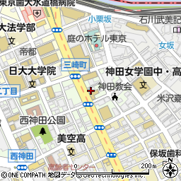 神田土地建物株式会社　本社周辺の地図
