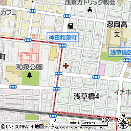 アダプトゲン製薬株式会社　東京連絡所周辺の地図