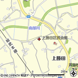 千葉県佐倉市上勝田1195周辺の地図