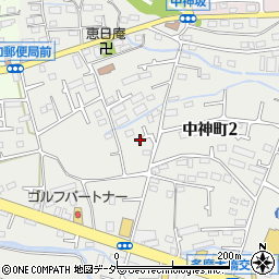 東京都昭島市中神町2丁目27周辺の地図