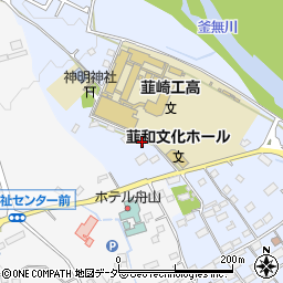 山梨県韮崎市龍岡町若尾新田133周辺の地図