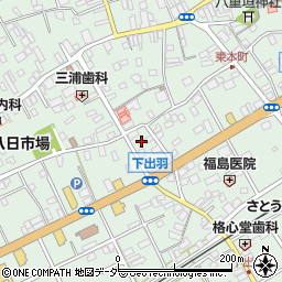 千葉県匝瑳市八日市場イ268-1周辺の地図