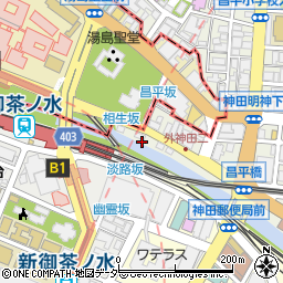 東京都千代田区外神田2丁目1周辺の地図