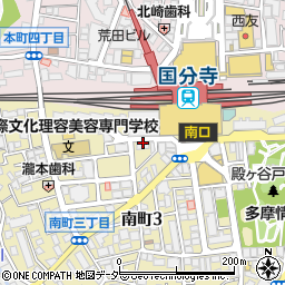 早稲田アカデミー個別指導ＭＹＳＴＡ国分寺教室周辺の地図