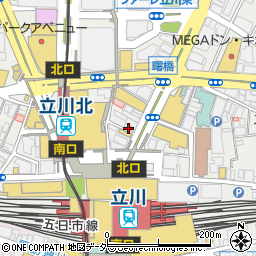 ジェイエステティック　立川駅前店周辺の地図