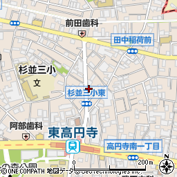 暁 東高円寺周辺の地図