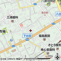 千葉県匝瑳市八日市場イ259周辺の地図