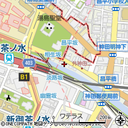 外神田会館周辺の地図