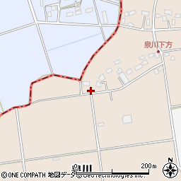 千葉県旭市泉川144周辺の地図