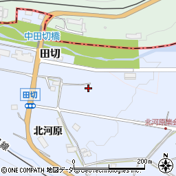 長野県上伊那郡飯島町北河原周辺の地図