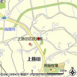 千葉県佐倉市上勝田1222-1周辺の地図
