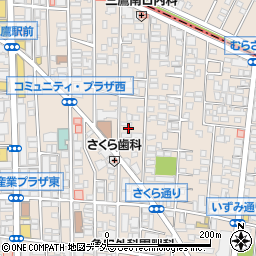 鎌田コーポ周辺の地図
