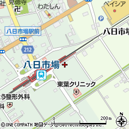千葉県匝瑳市八日市場イ46周辺の地図