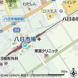 千葉県匝瑳市八日市場イ46周辺の地図