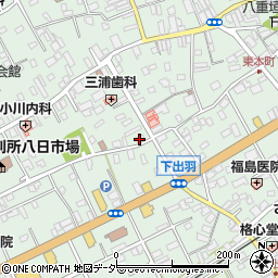 千葉県匝瑳市八日市場イ2831周辺の地図
