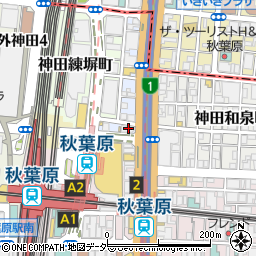 東京都千代田区神田松永町4-1周辺の地図
