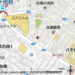 cafe salon ma’am〜マム〜 八千代台店周辺の地図