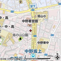 日神デュオステージ中野坂上ネクスト周辺の地図