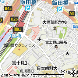 北町商店 飯田橋店周辺の地図