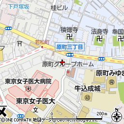 Ｐｒｉｍａｌ新宿若松町周辺の地図
