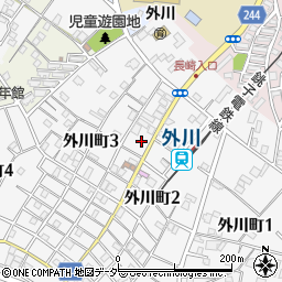 千葉県銚子市外川町周辺の地図