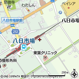 千葉県匝瑳市八日市場イ9周辺の地図