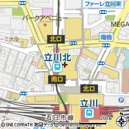 ＣＨＡＲＭＹ伊勢丹立川店周辺の地図