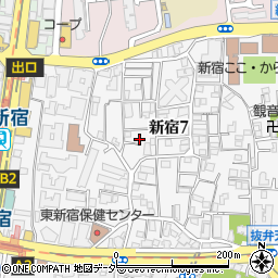 東新宿ｔｅｒｒａｃｅ ｗ棟 新宿区 アパート の住所 地図 マピオン電話帳