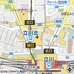 マックスマーラ伊勢丹立川店周辺の地図