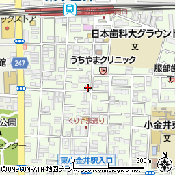 東京都小金井市東町4丁目38-28周辺の地図