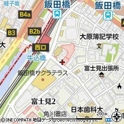 飯田橋西口ビル周辺の地図