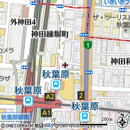 吉野家 秋葉原店周辺の地図