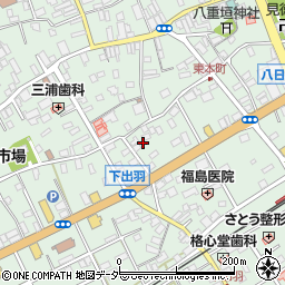 千葉県匝瑳市八日市場イ260周辺の地図