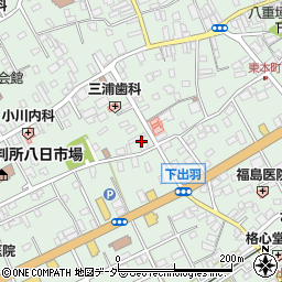 千葉県匝瑳市八日市場イ2829周辺の地図