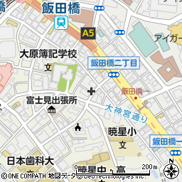 飯田橋皮膚科スキンクリニック周辺の地図