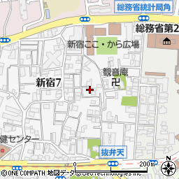アーバンプレイス東新宿２・Ｄ周辺の地図