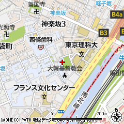 東京都新宿区若宮町20周辺の地図