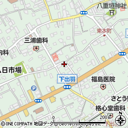 千葉県匝瑳市八日市場イ265周辺の地図