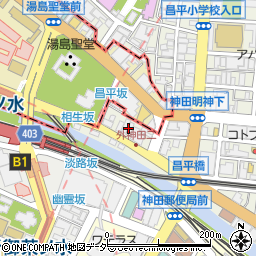 東京都千代田区外神田2丁目2周辺の地図