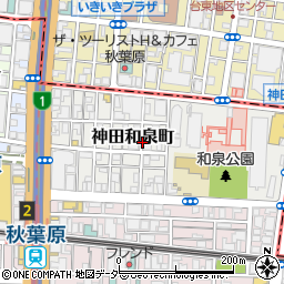 タキヒヨー株式会社　東京支店周辺の地図