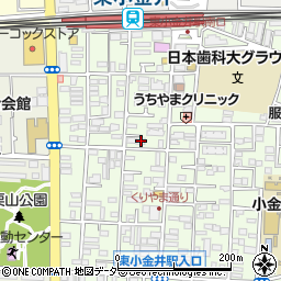 東京都小金井市東町4丁目38-3周辺の地図