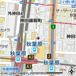 ねぎま三ぞう 秋葉原総本店周辺の地図