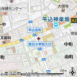 東京都新宿区北町23周辺の地図