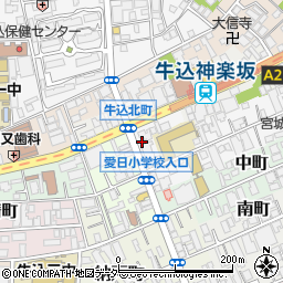 東京都新宿区北町23周辺の地図