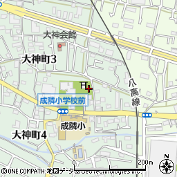 駒形神社児童遊園周辺の地図