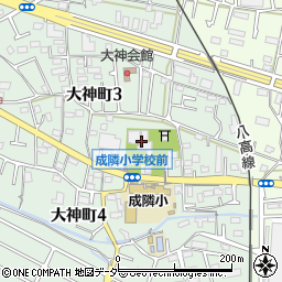 天台宗大上山薬王院観音寺周辺の地図