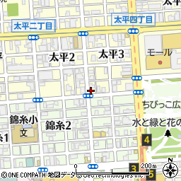 錦糸町耳鼻咽喉科クリニック周辺の地図
